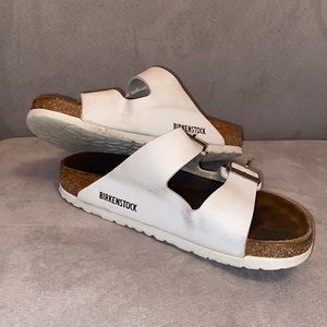 White Birkenstocks